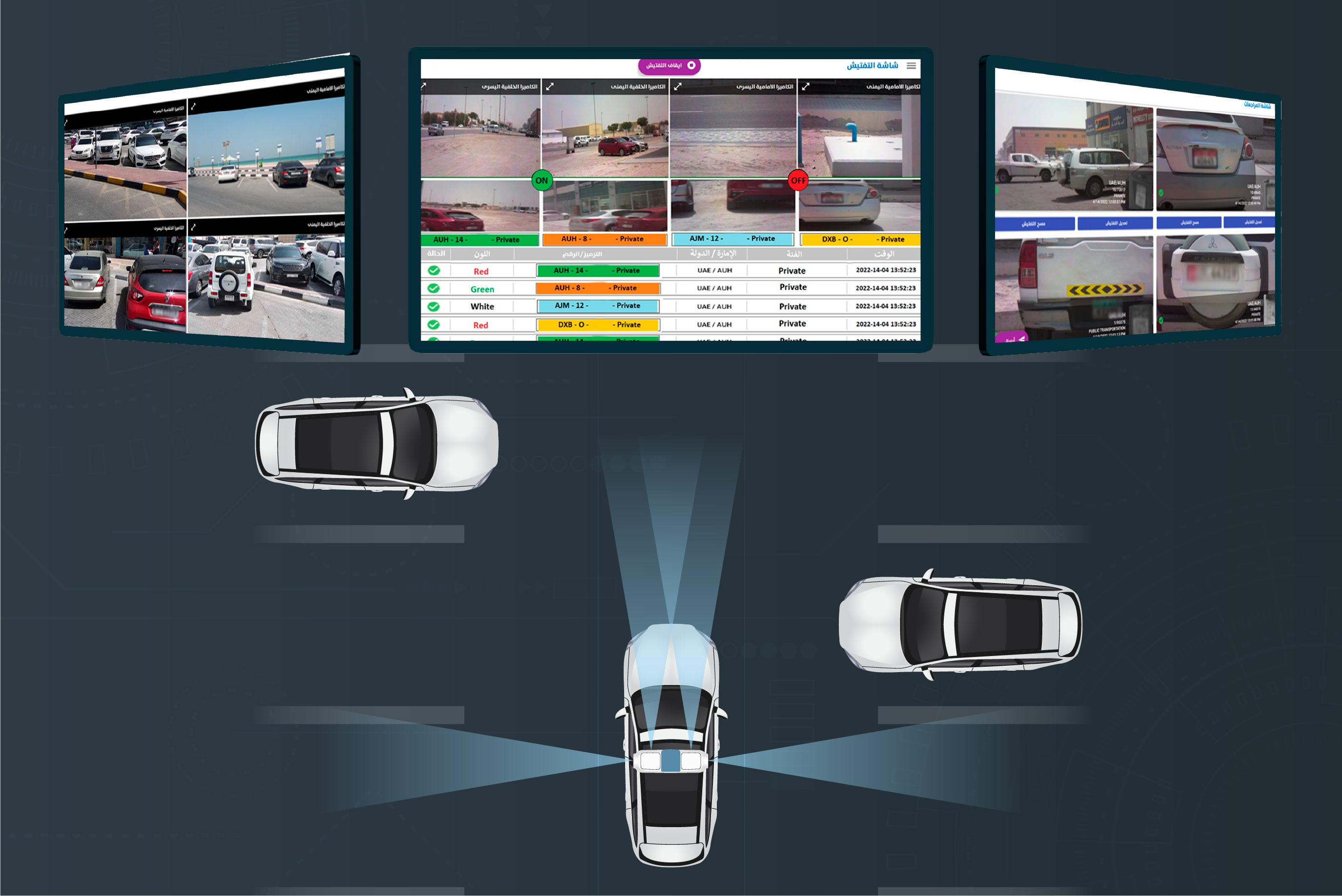 Intelligent Parking Inspection Vehicle